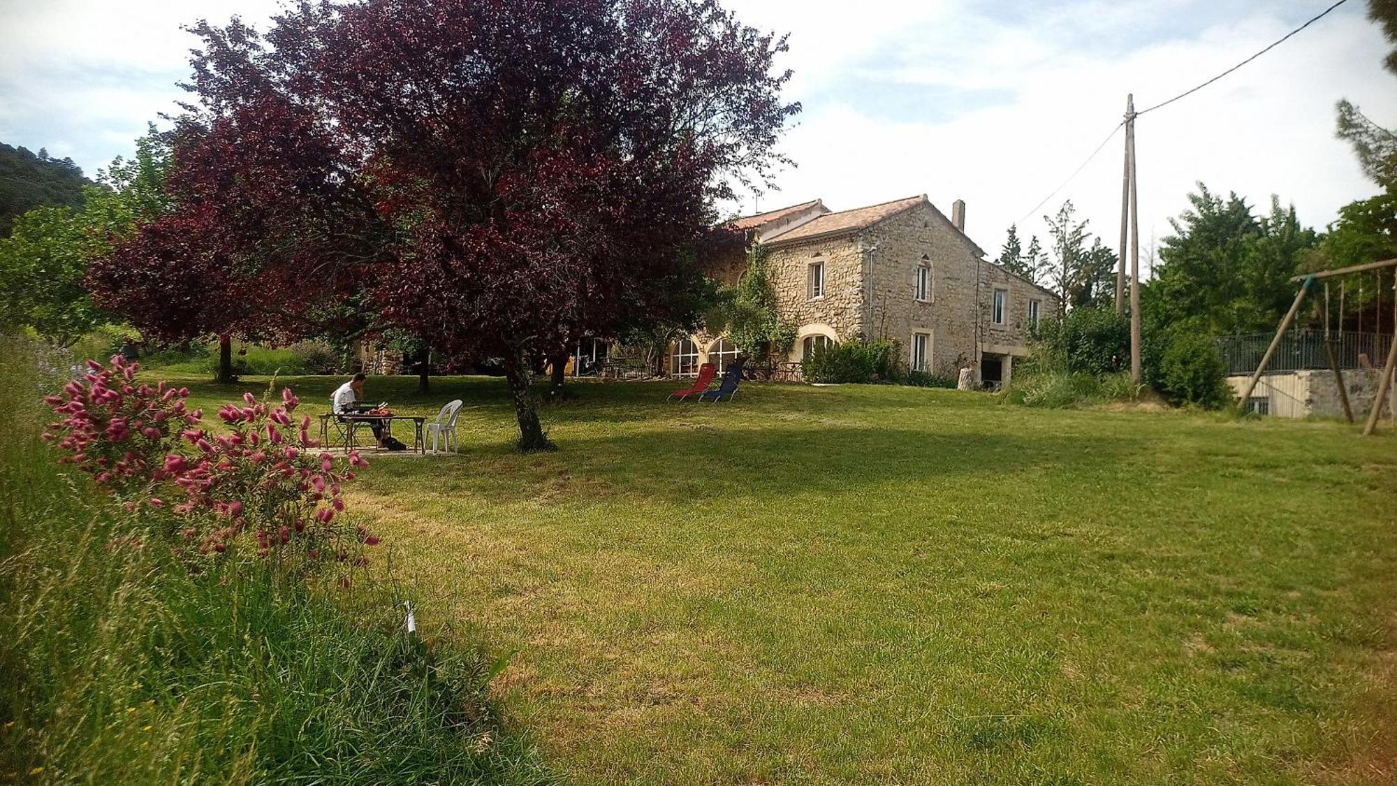 Chambres D'Hotes La Grange Au Negre Alba-la-Romaine Exteriör bild
