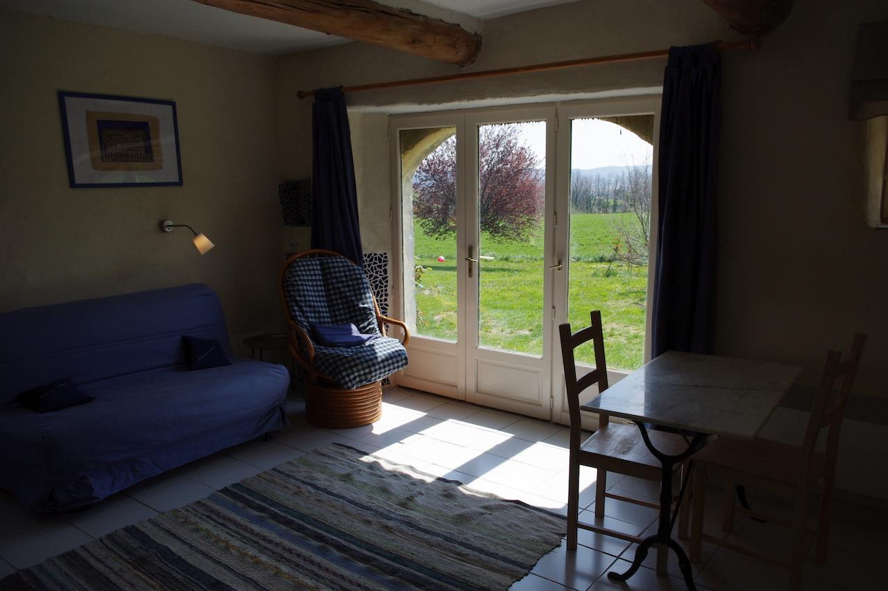 Chambres D'Hotes La Grange Au Negre Alba-la-Romaine Rum bild